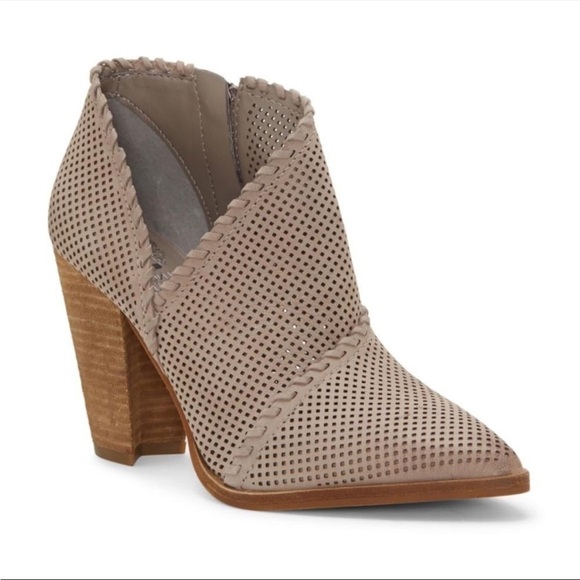Vince Camuto LaMorna Perforated Booties - Picture 1 of 7